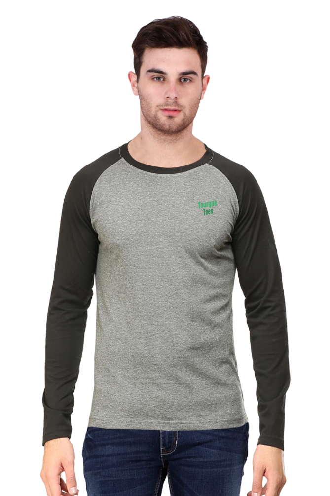 Full Sleeves Dual Tone Tourque Tee