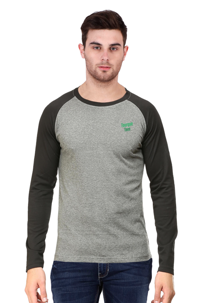 Full Sleeves Dual Tone Tourque Tee