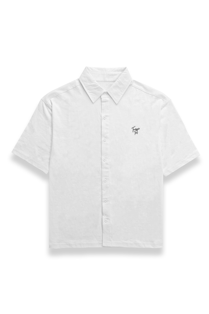 Men's Solid Oversized Shirt