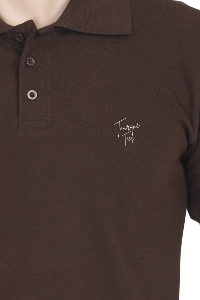 Men's Polo Solid - Half Sleeves by Tourque