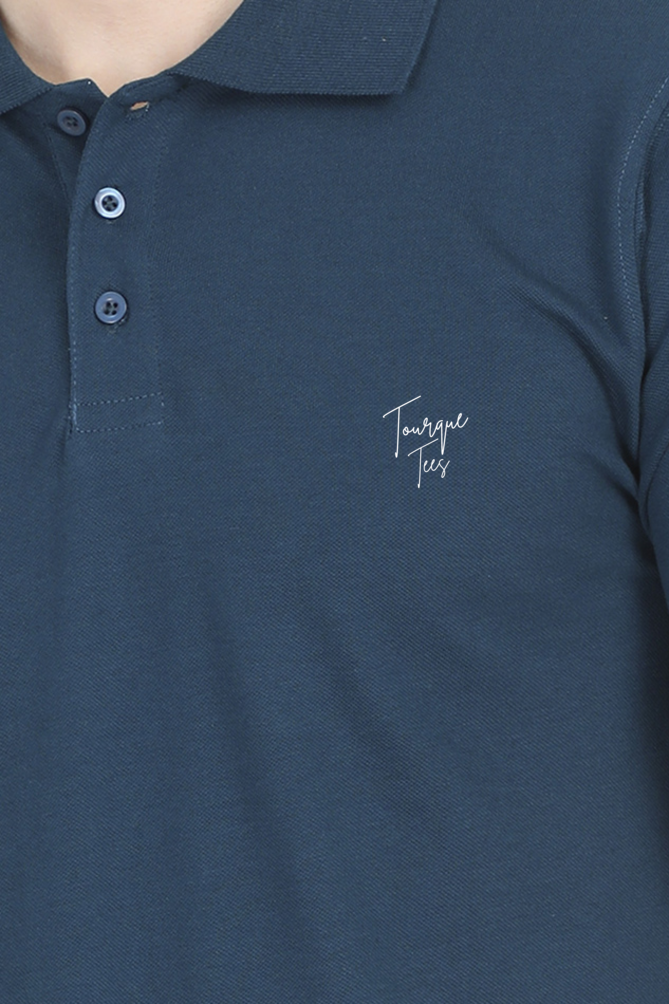 Men's Polo Solid - Half Sleeves by Tourque