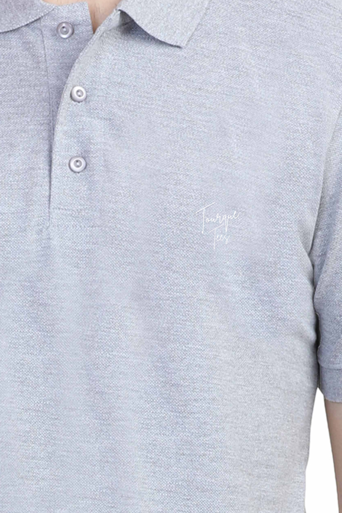 Men's Polo Solid - Half Sleeves by Tourque